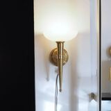 Pair of torch wall lights n°1071 JEAN PERZEL