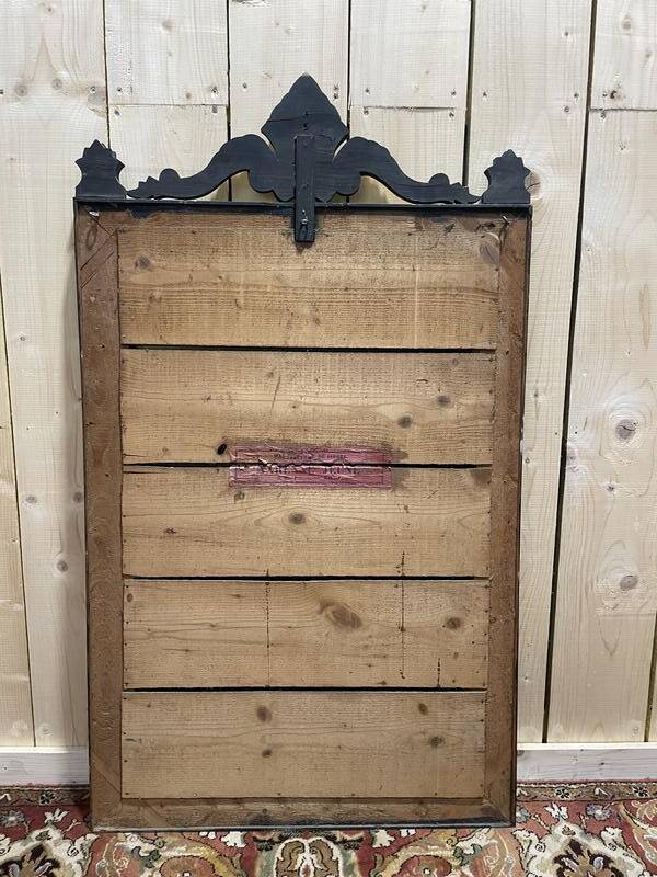 Miroir vénitien époque Napoléon III 130/75 cm