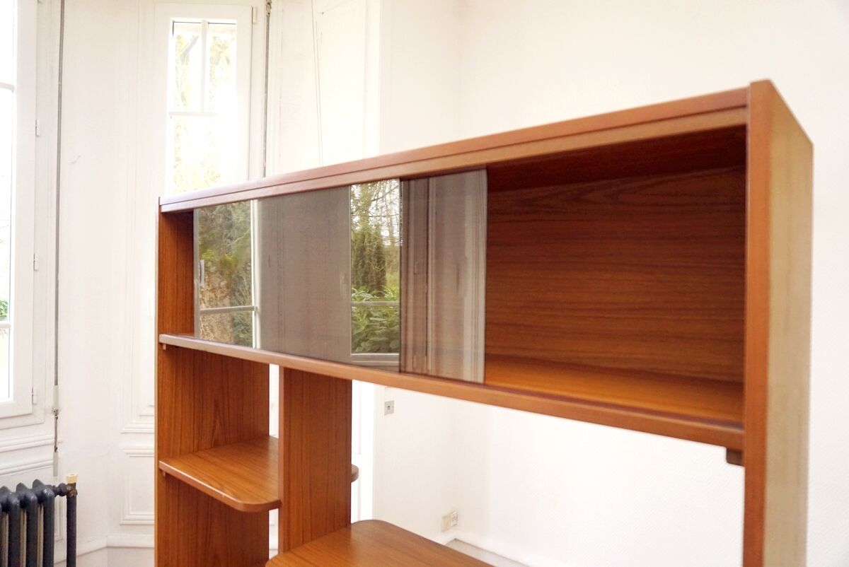 Library showcase vintage English mark Schreiber