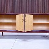 Large Italian Mid-Century Sideboard with Brass Details, 1950s