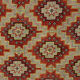 Anatolian handmade kilim rug 288 cm x 187 cm