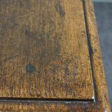 Carved antique English side table