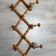 Wooden coat rack