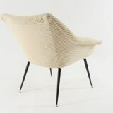 Ivory square shell chair