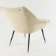 Ivory square shell chair