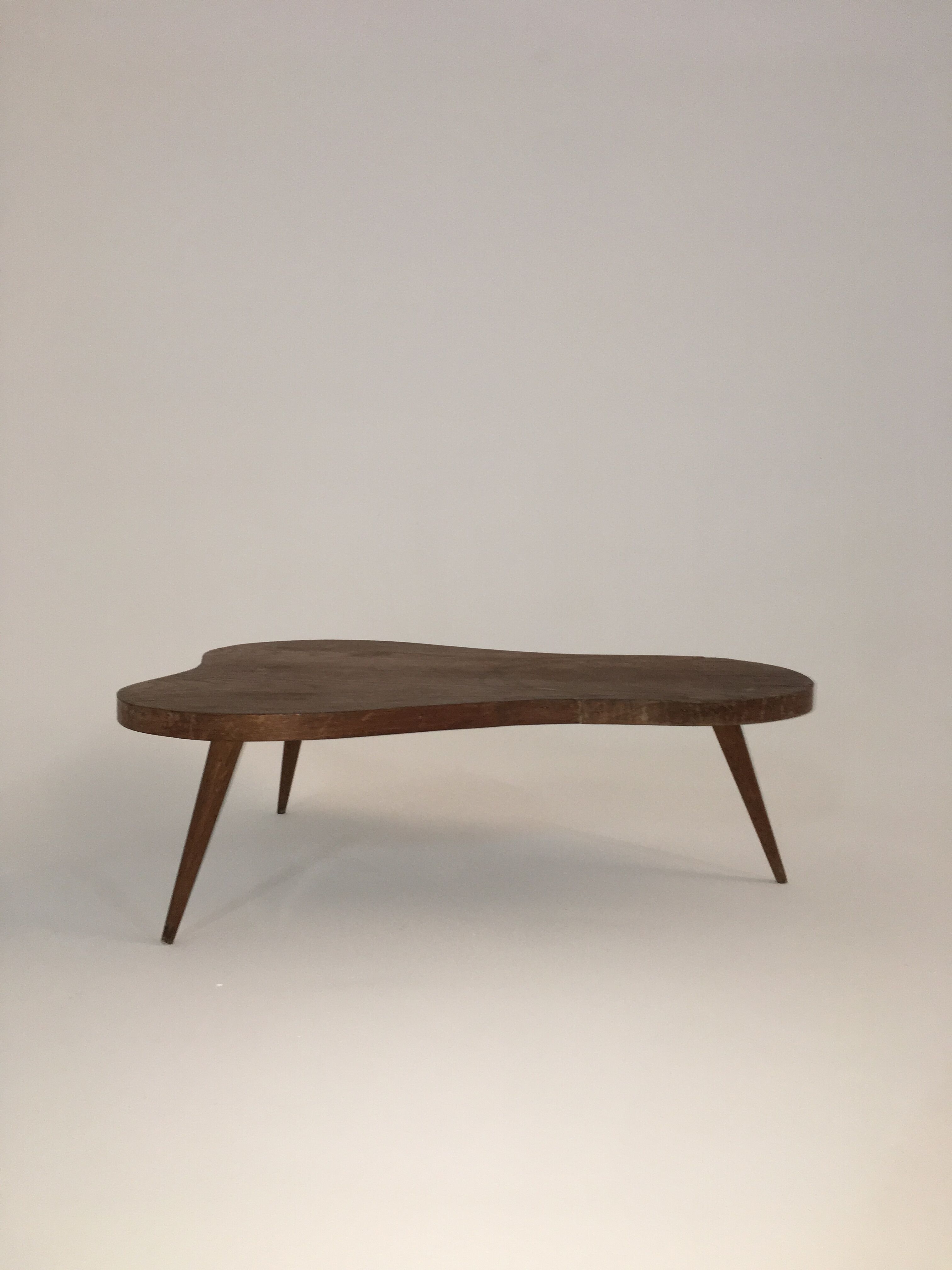 Vintage wooden coffee table