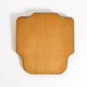 1930s Wall Mirror, Teak and Plywood, Abstract Design, Germany