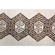 Vintage Turkish Hand-Knotted Wool Cotton White Runner Rug 78x354