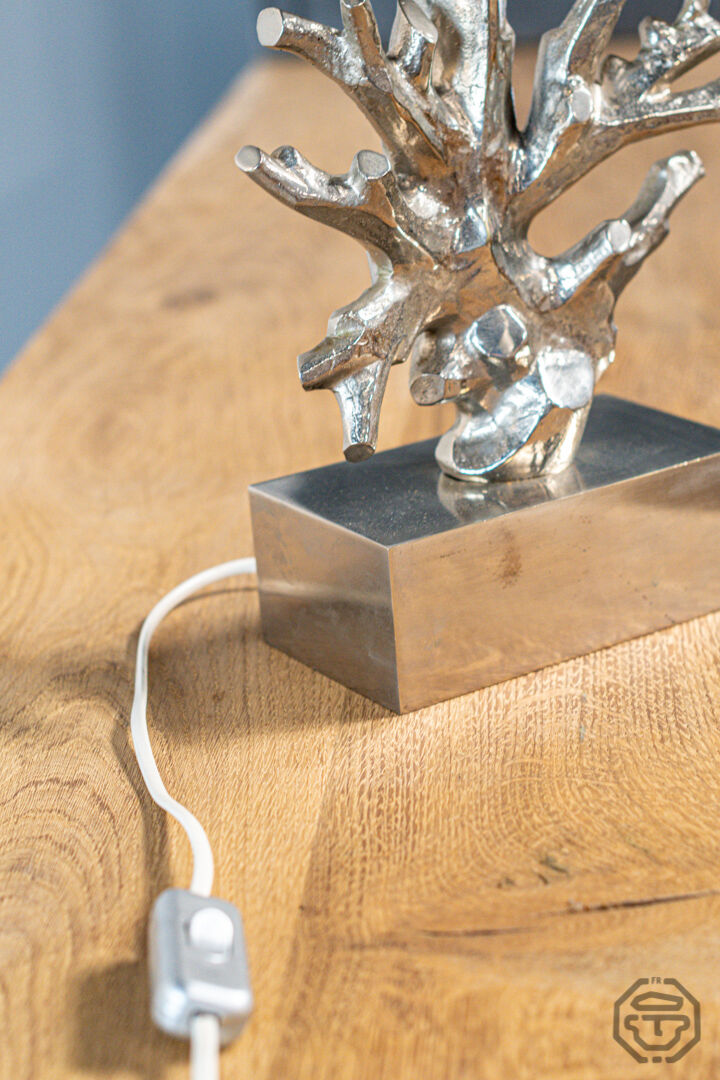 Coral Lamp by Maison Charles, bronze