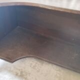 Wood and steel bar counter