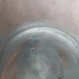 Biot blown glass decanter with ice cube tank