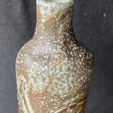 Large glazed stoneware bottle