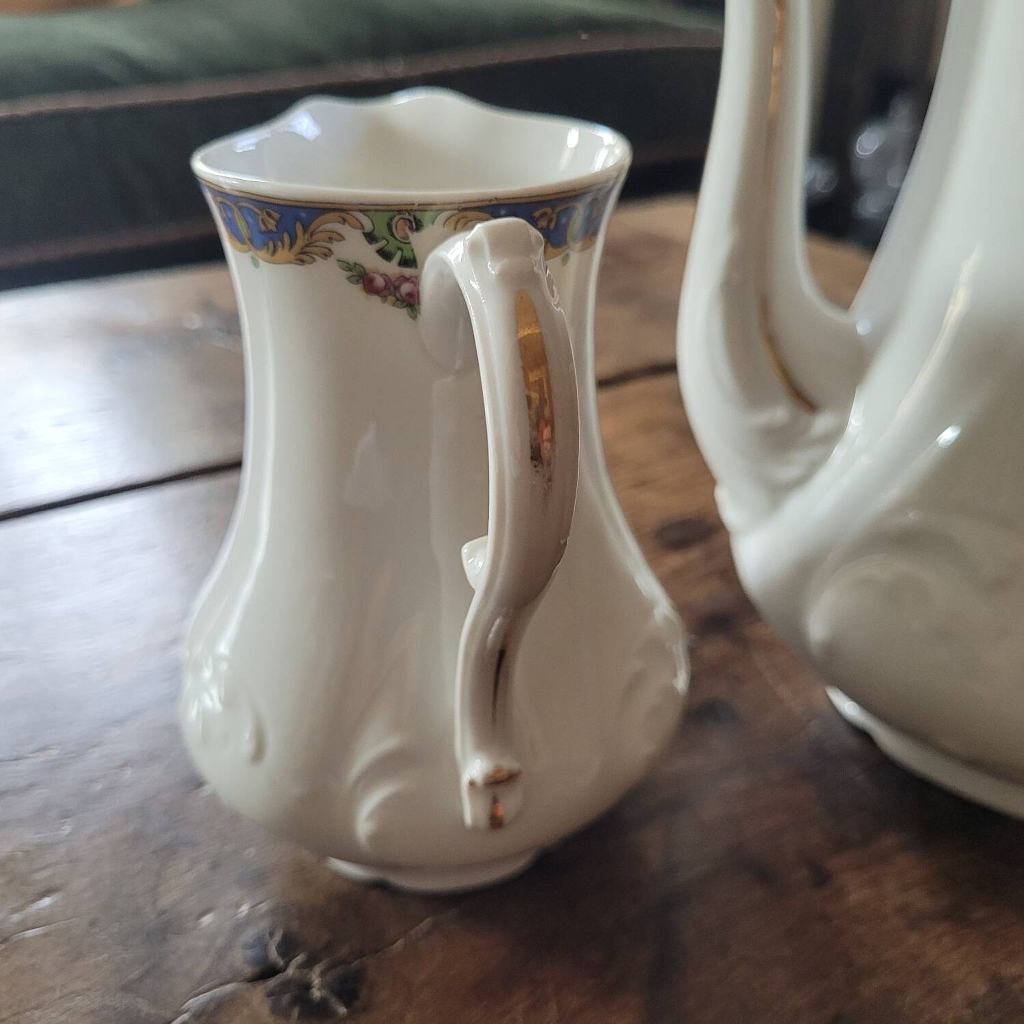 Duo Bernardaud Limoges B & Cie – Floral Decor – Circa 1900-1920