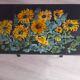 Ceramic coffee table from Quimper signed by Youen.