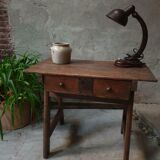 Antique pay table sidetable from Spain