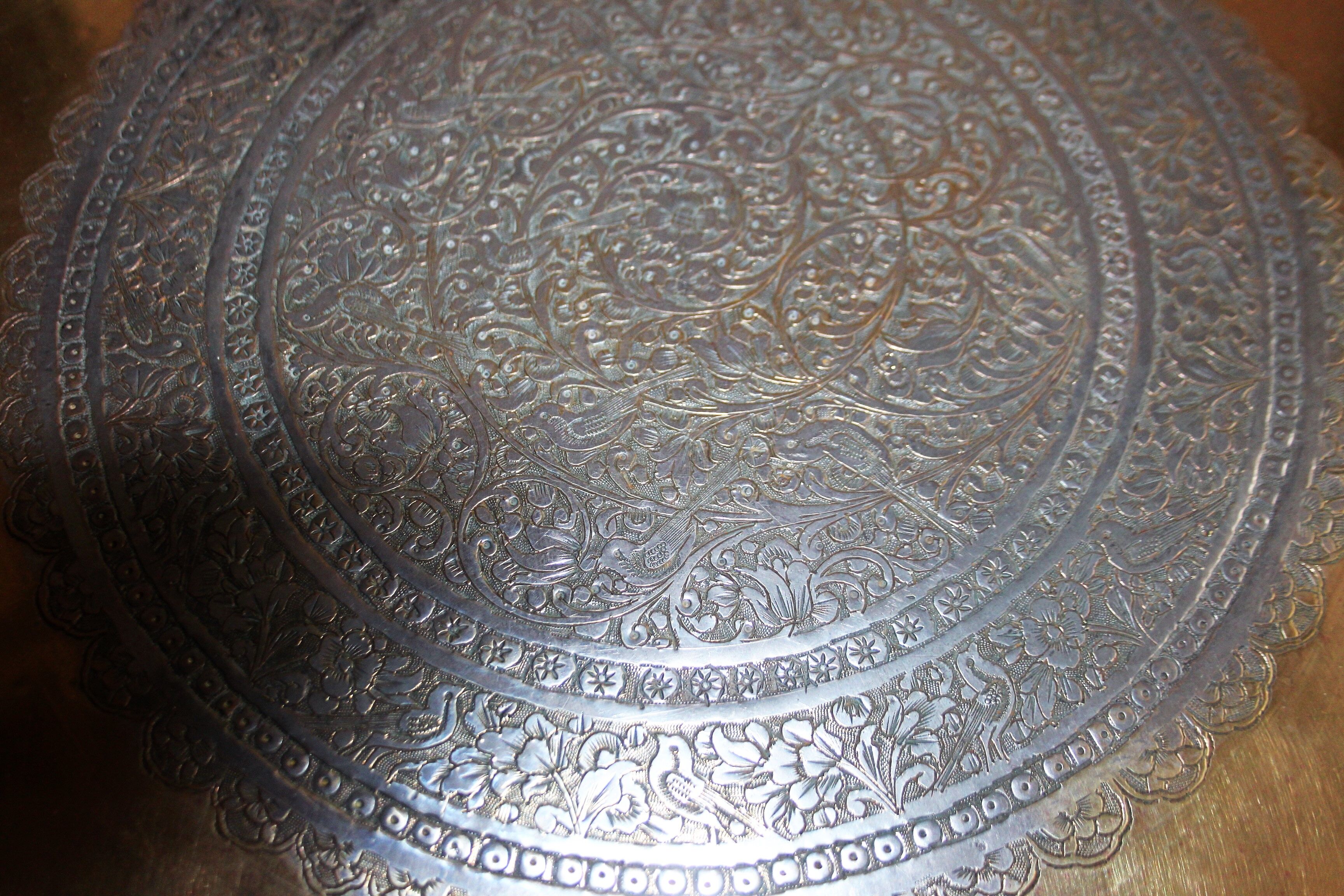 Former Eastern coffee table. Persia, plate XIX. Time Qajar