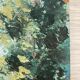 Huile sur panneau vintage