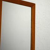 Teak framed mirror