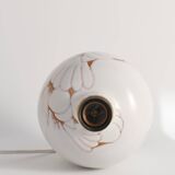 Art Deco White Seashell Motif Table lamp By Anna Lisa Thomson, Upsala Ekeby