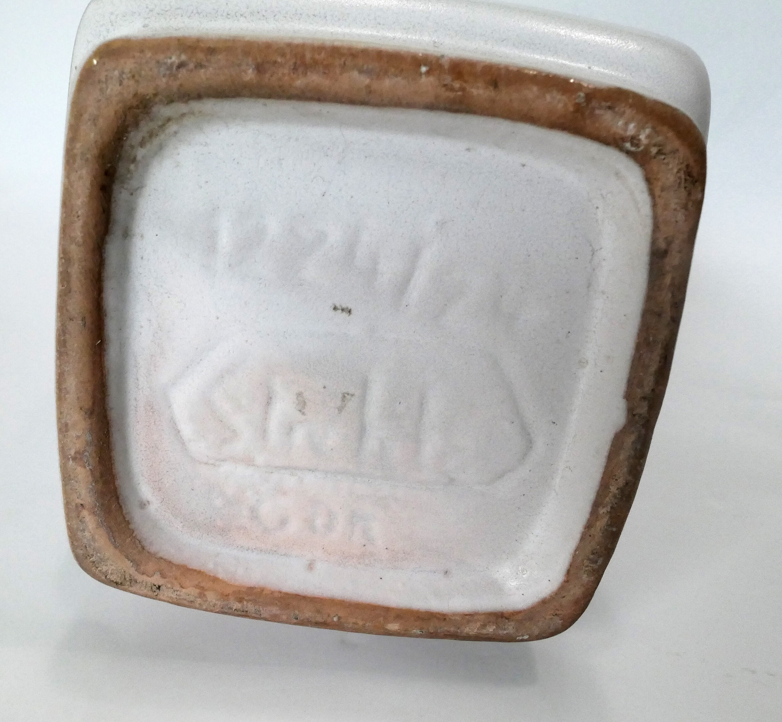 Pair of matching vases 1960's fat lava Germany