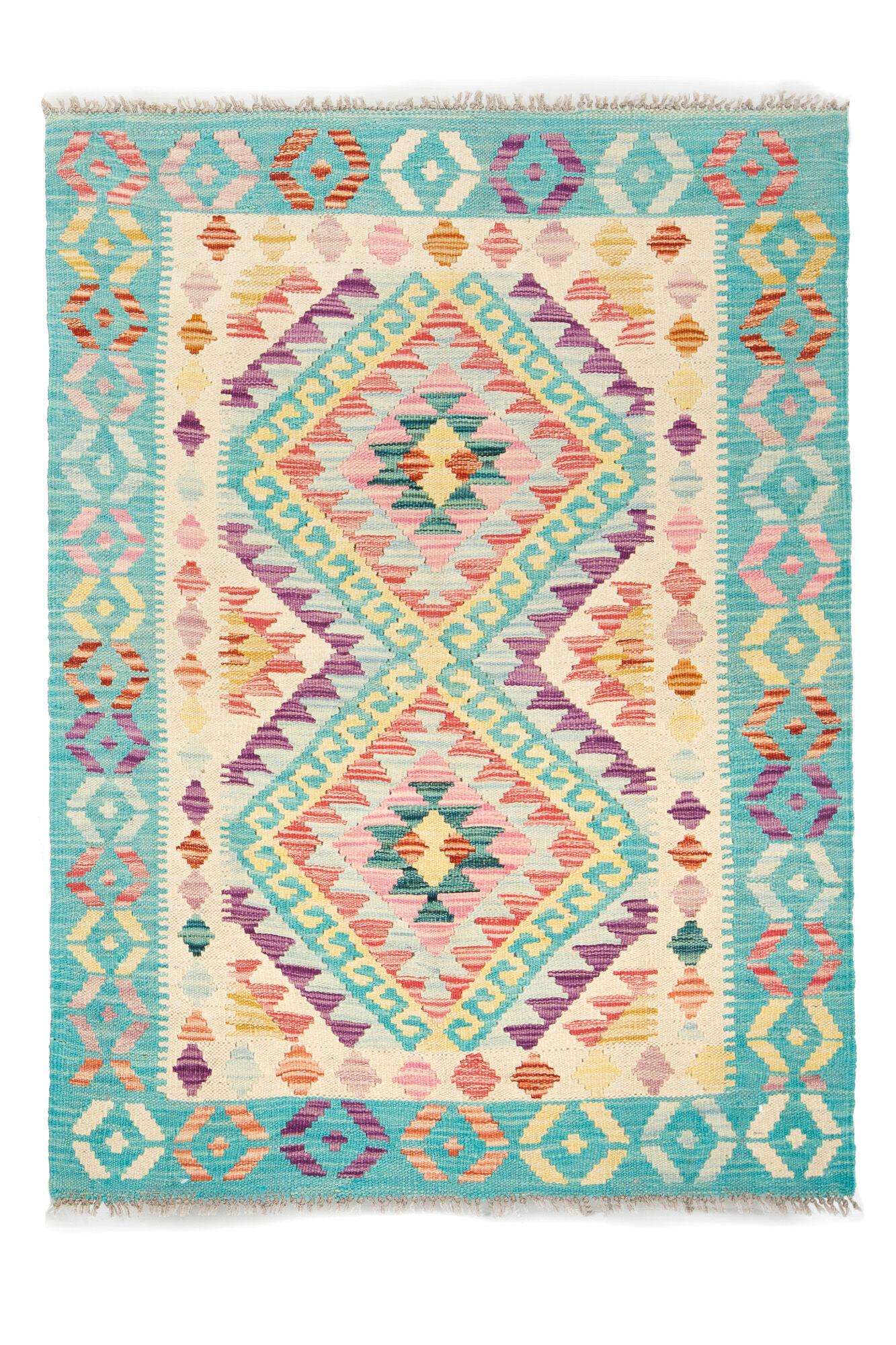 Afghan Pashtun Kilim 122 x 89 cm
