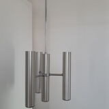 Vintage chrome pendant lamp