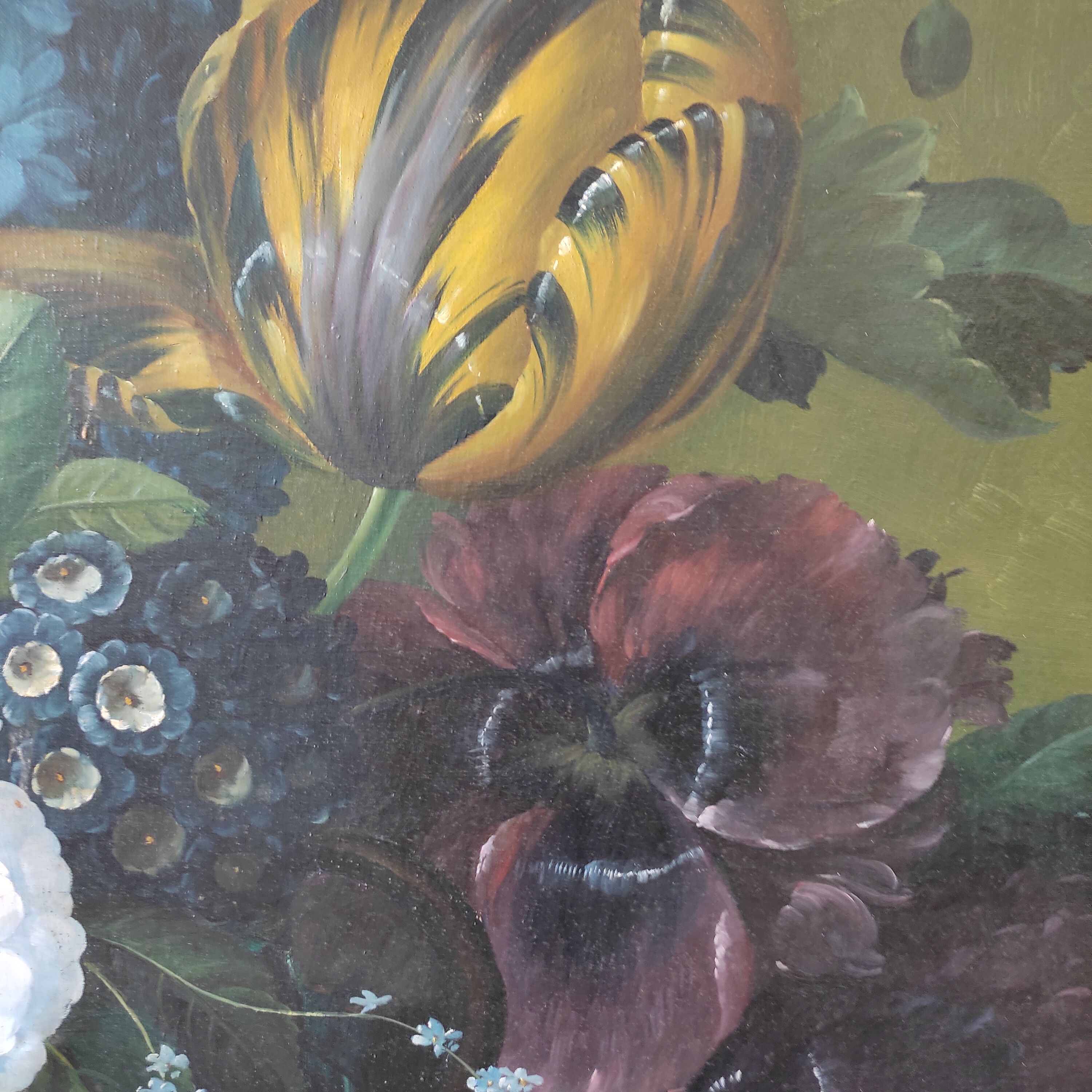 Old dutch school painting