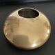 Modernist ashtray in solid bronze