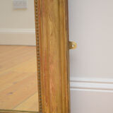 Fine Louis Philippe XIXth Century Wall Gilt Mirror 109x141cm