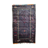 Handmade handmade Afghan Belutch vintage carpet 122x206 cm