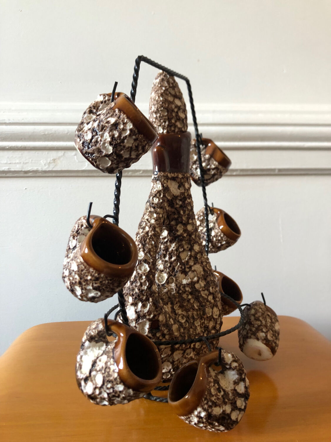 Vallauris fatlava liqueur set