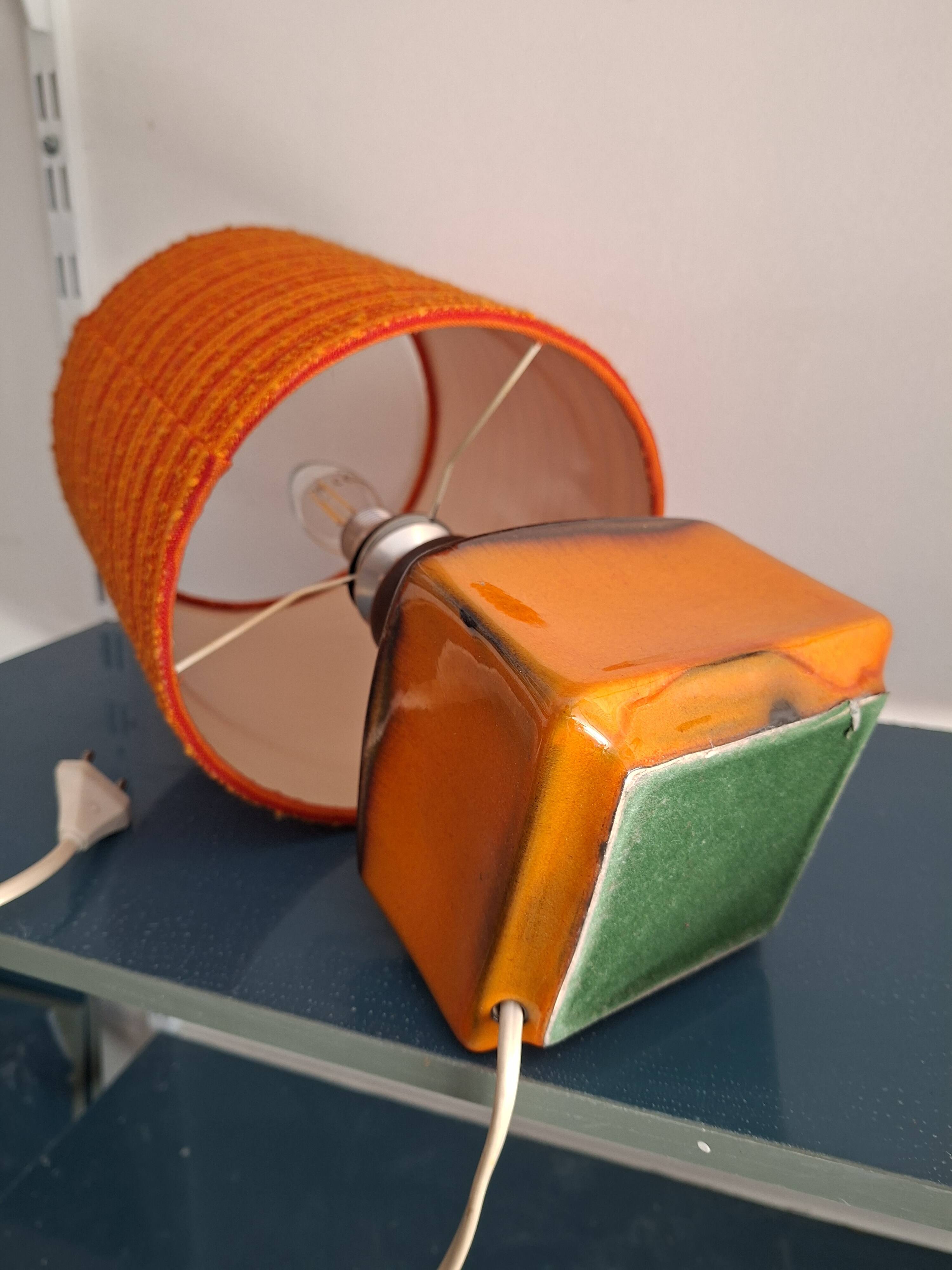 Goeble lamp from 1970 with original shade.