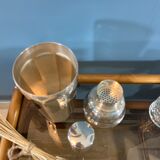 Vintage silver metal shaker