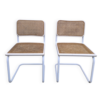 Pair of B32 chairs by Marcel Breuer