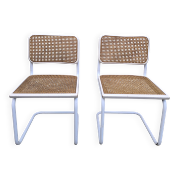 Pair of B32 chairs by Marcel Breuer