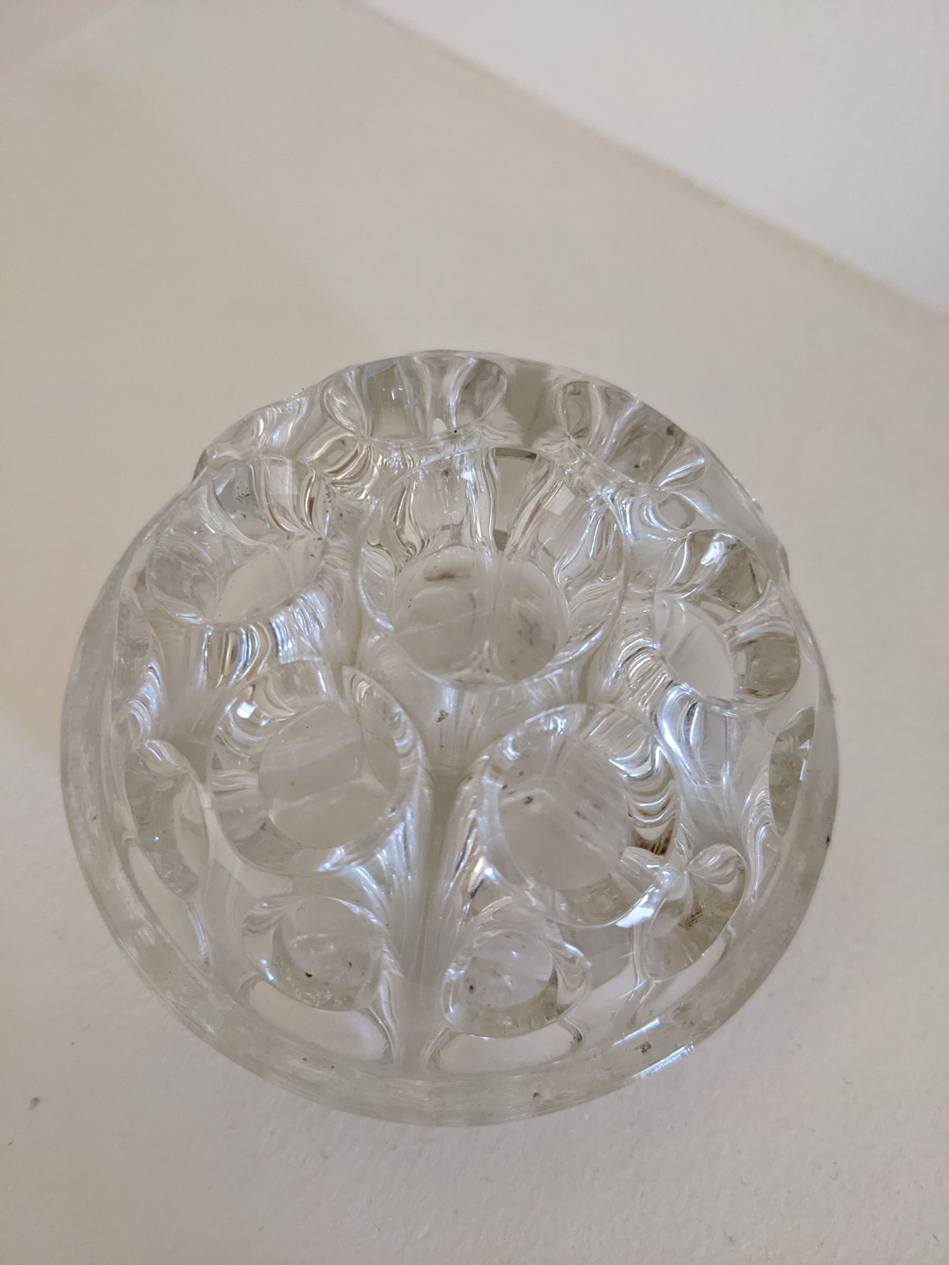 Pique flowers vintage vase soliflore