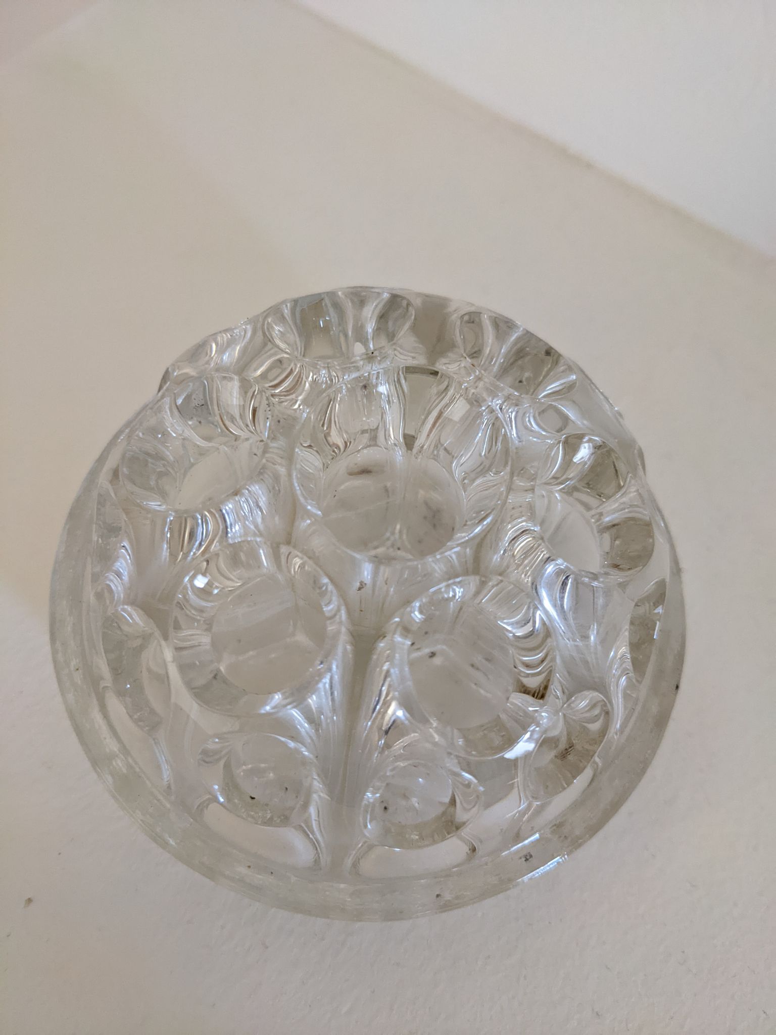 Pique flowers vintage vase soliflore