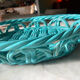 Vintage Vallauris woven ceramic dish