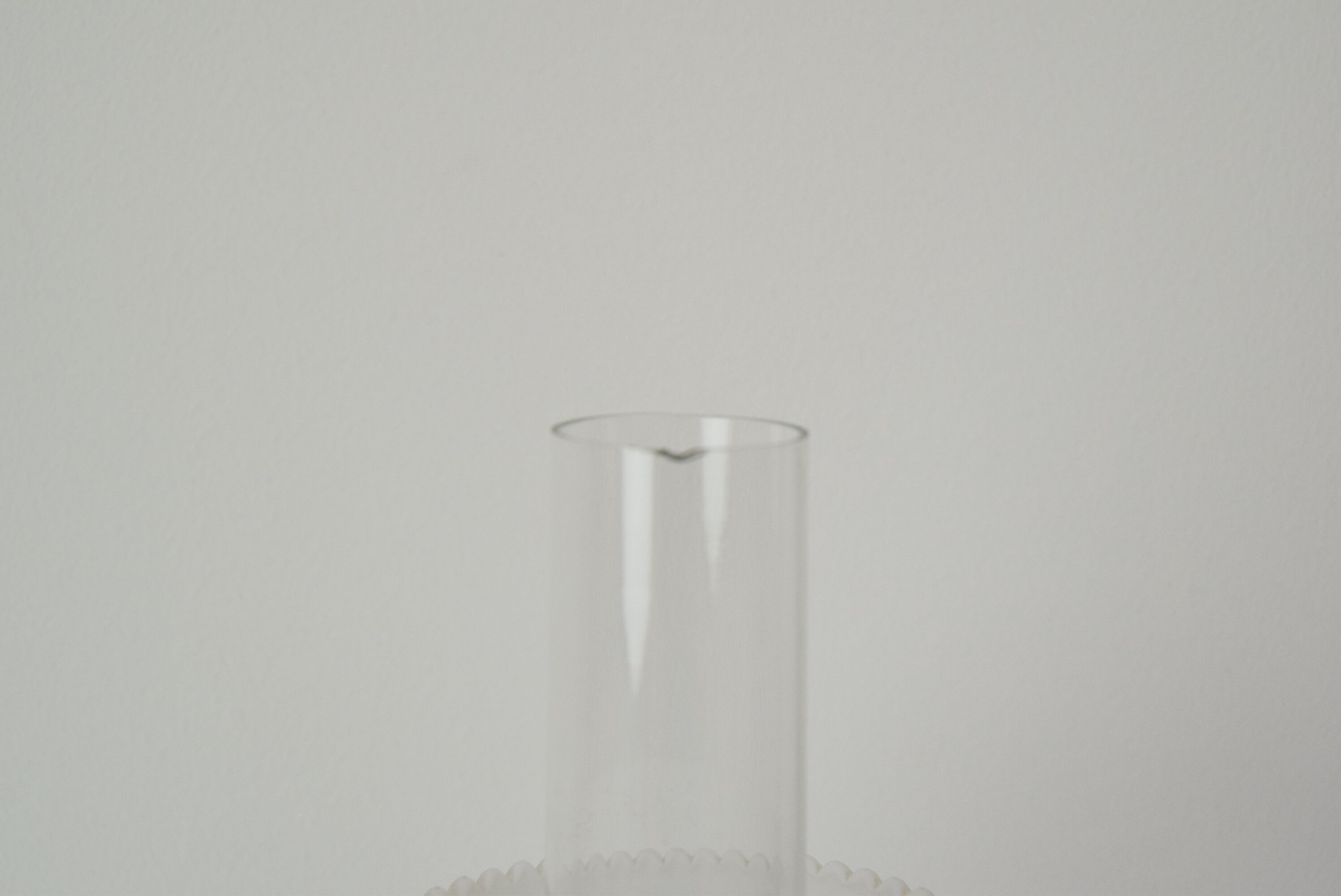 Mid-century Glass Table Lamp,1960's.