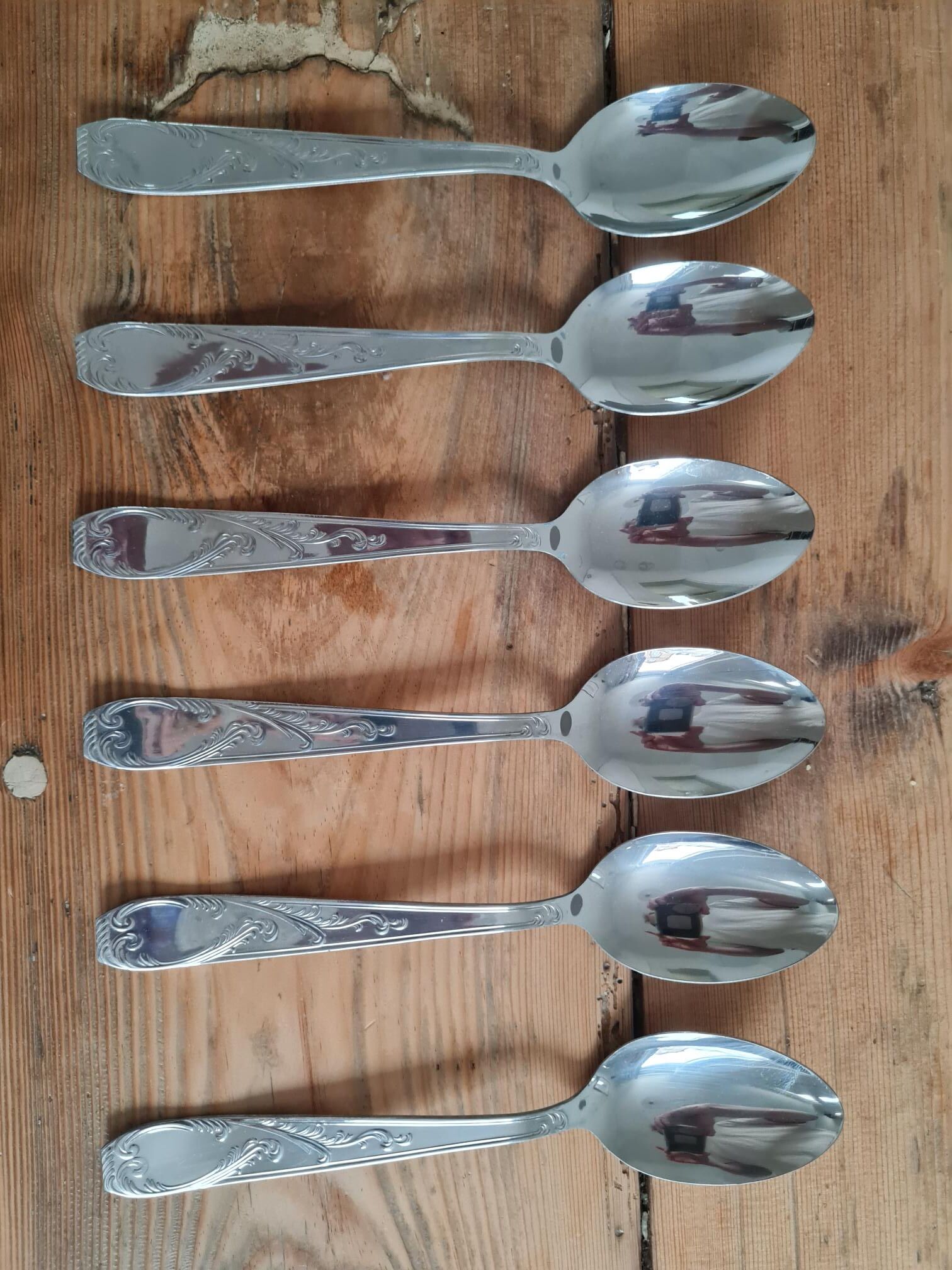 Vintage stainless steel spoon