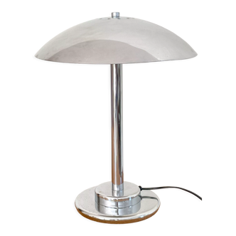 Chrome mushroom lamp, 1970