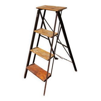 Vintage workshop stepladder