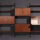 Vintage design wall shelf produced by Holz-pfel