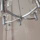 Pendant light, vintage chandelier from the 70s, Delmas