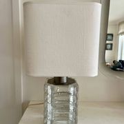 Lampe de table en verre de Murano Poliarte, Italie, années 1960 (2 disponibles)