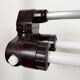 Industrial Grey Tube Light from Elektrosvit, 1970s