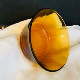 6 amber Duralex cups