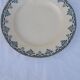 Round earthenware dish Iron earth H B & cie Bordeaux diam 29.5 cm