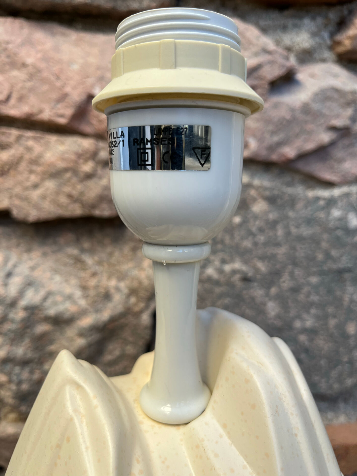 Pied de lampe « Villa Viva », années 80