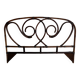 Rattan headboard